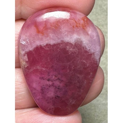 Freeform 34x26mm Cobalt Calcite Cabochon 38